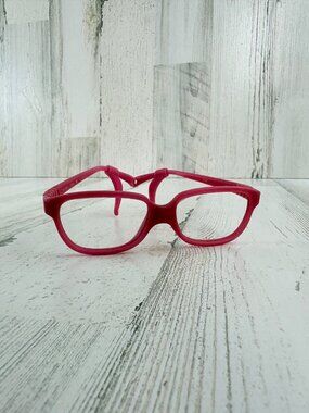 Dilli Dalli Kids Eyeglasses Frames TUTTI FRUTTI Raspberry Pink Rubber 44-13-130